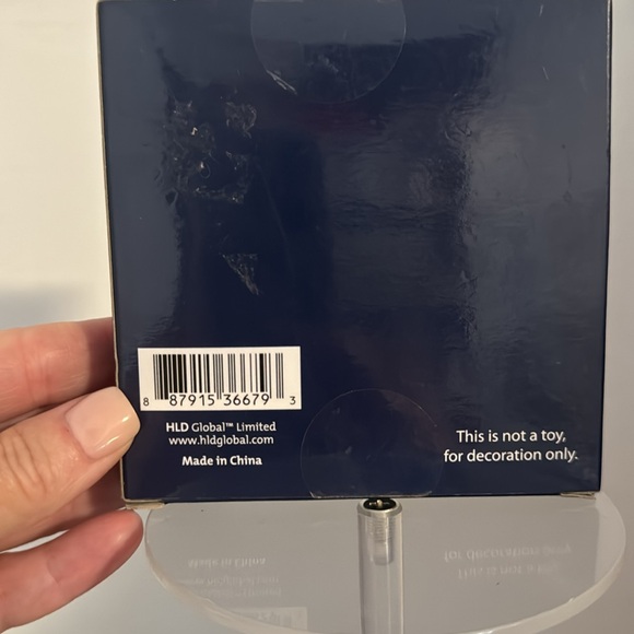 Regent Square Jeweled Enamel PEACOCK Christmas Ornament IOB - Picture 3 of 3